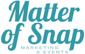 Matter of Snap Marketing & Events Logo